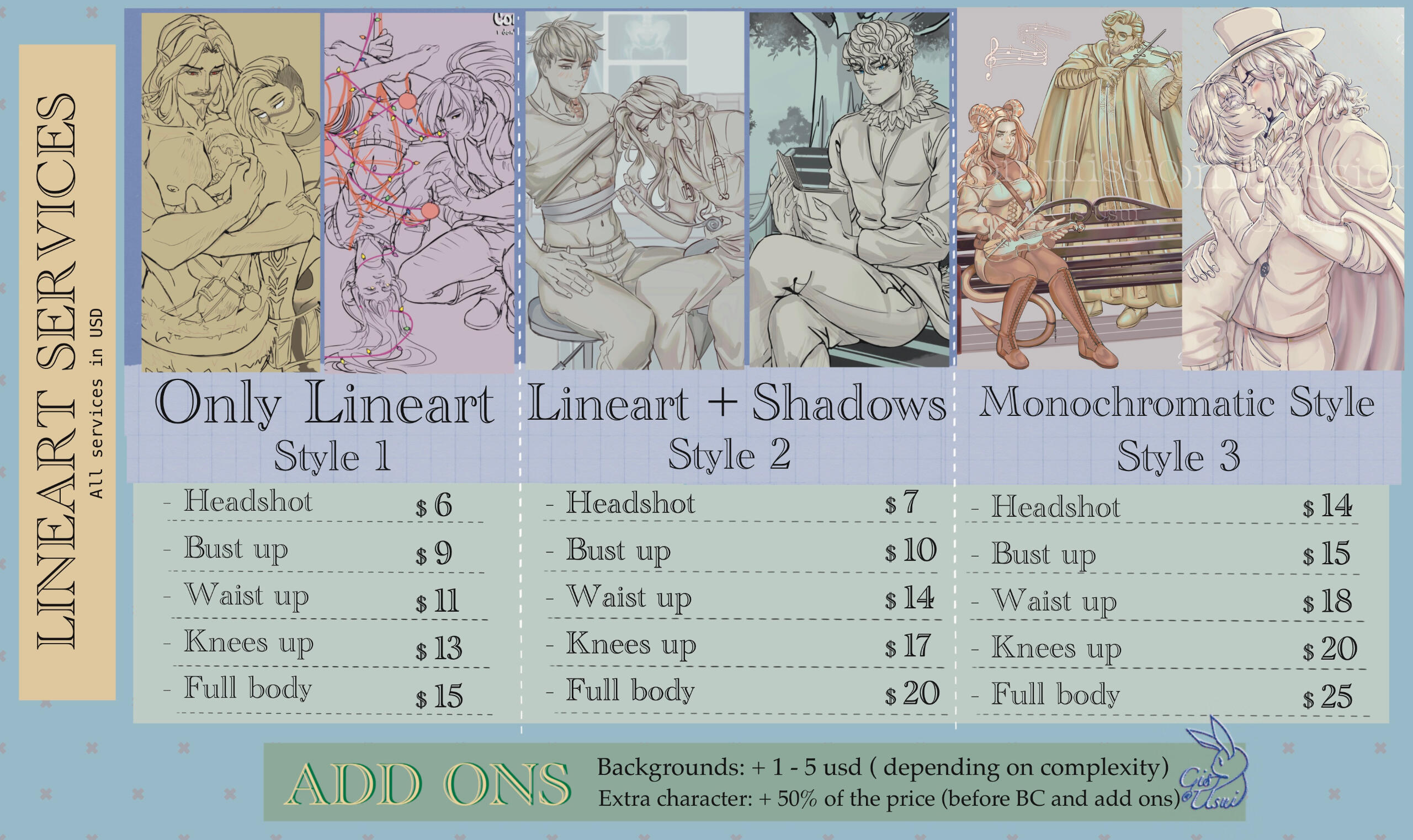 Price Sheet